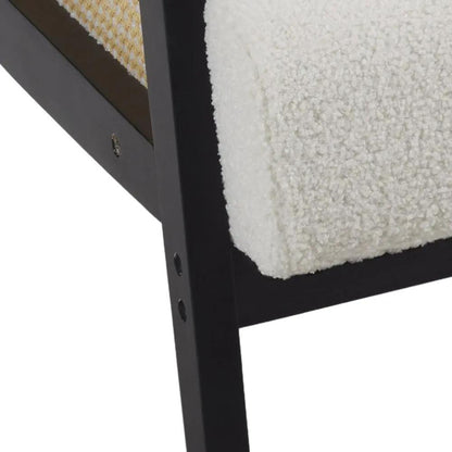 Direct Mid Century Rattan Armchair - House Comfort