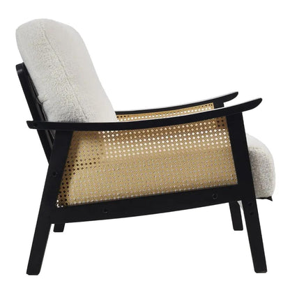 Direct Mid Century Rattan Armchair - House Comfort