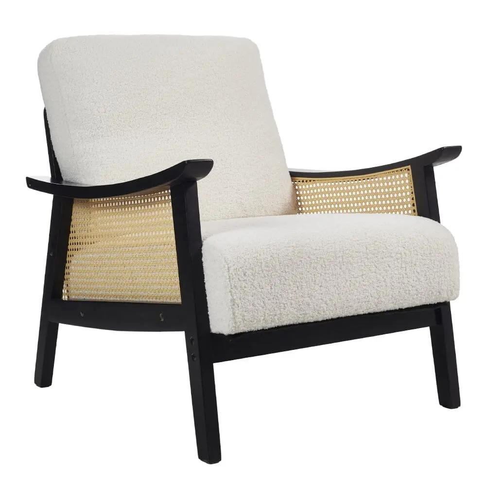Direct Mid Century Rattan Armchair - House Comfort