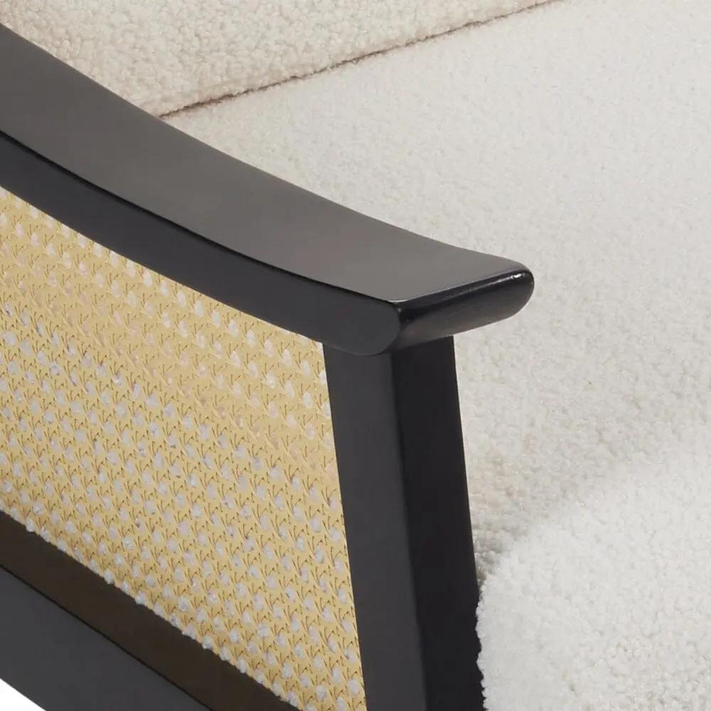 Direct Mid Century Rattan Armchair - House Comfort