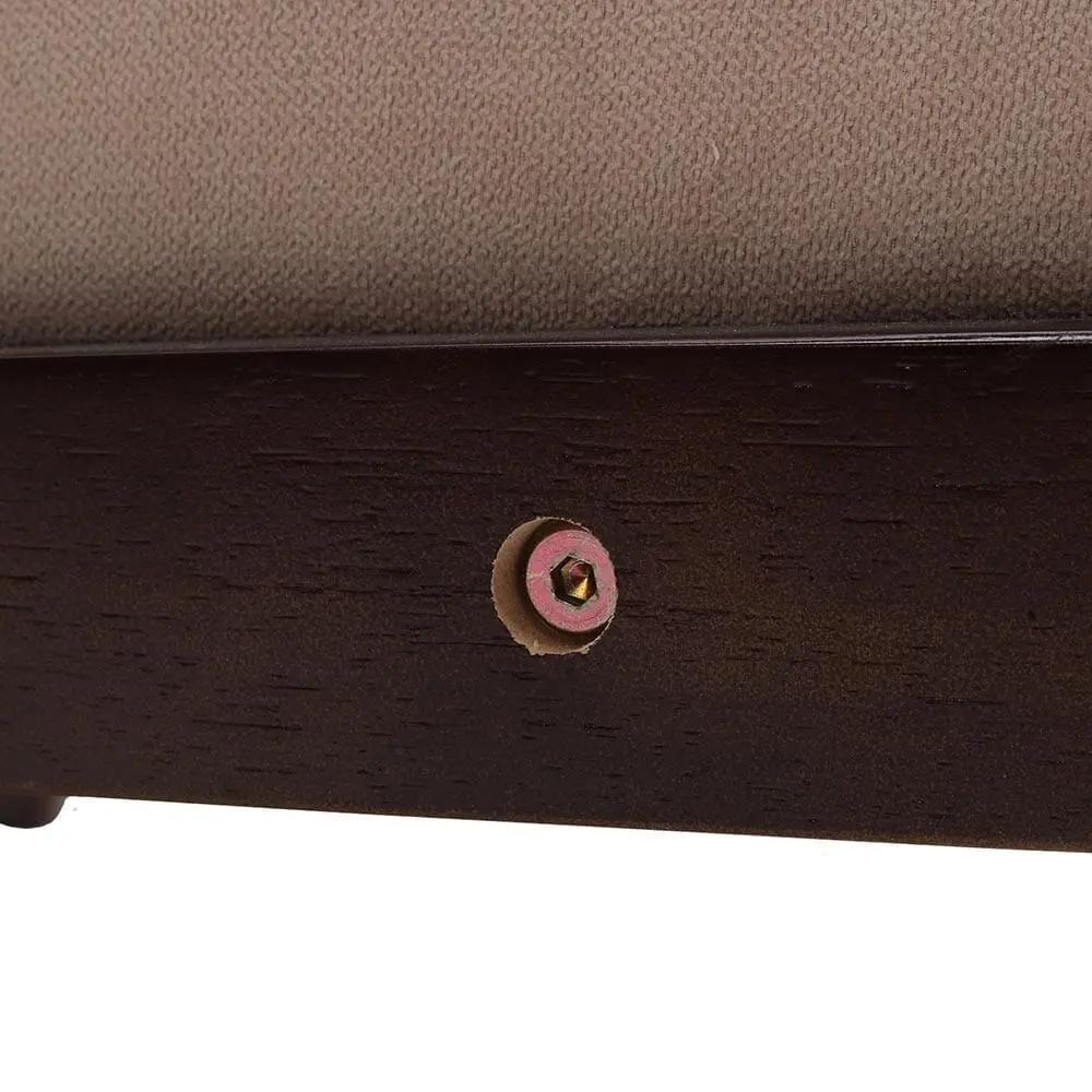 Direct Wooden Single Armchair Sofa Accent Chair Fabric - House Comfort