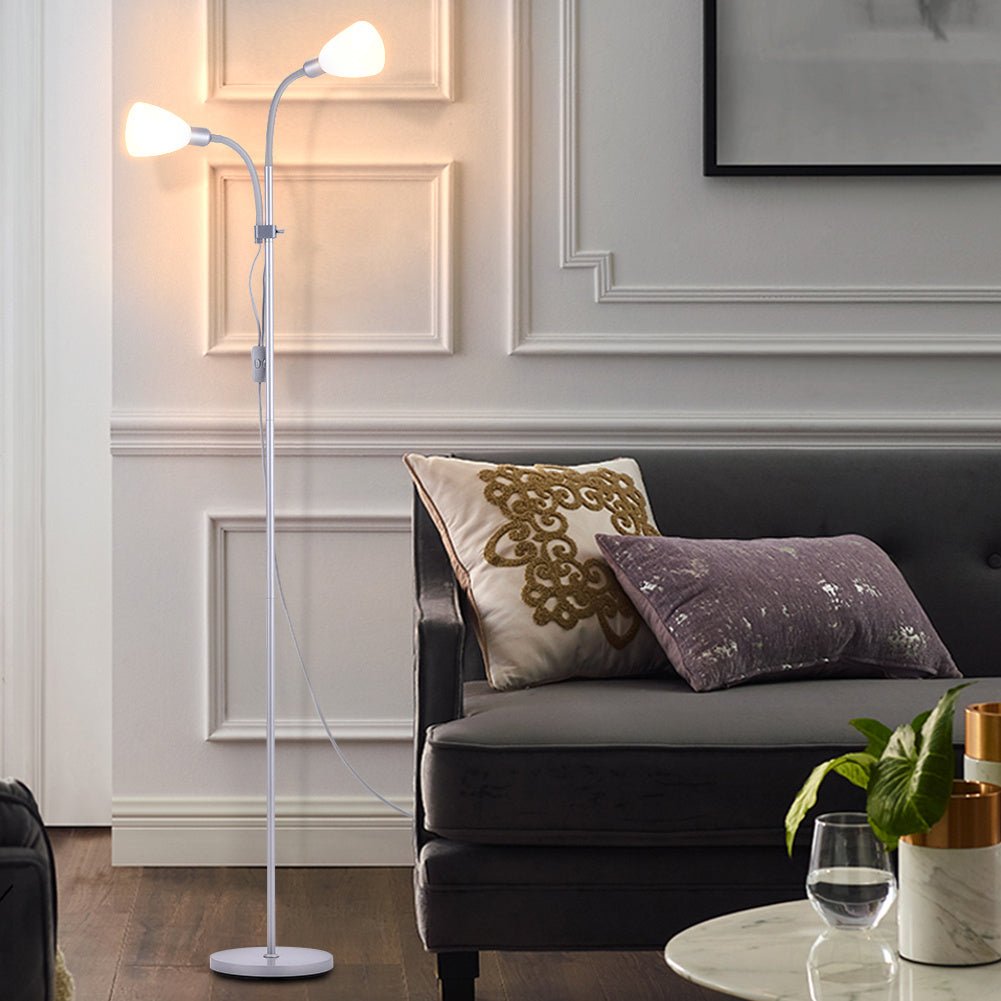 Double Heads Floor Lamp - House Comfort