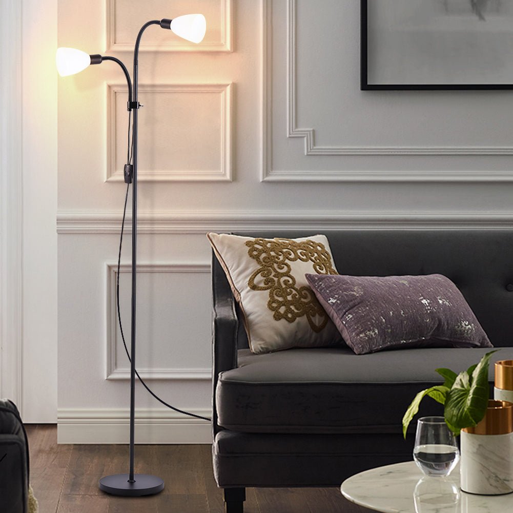 Double Heads Floor Lamp - House Comfort