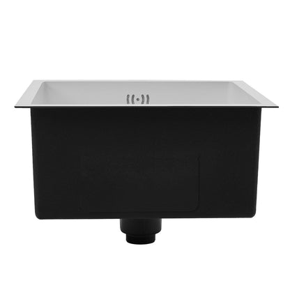 Drop - in Kitchen Sink, Single Bowl Stainless Steel Sink - House Comfort