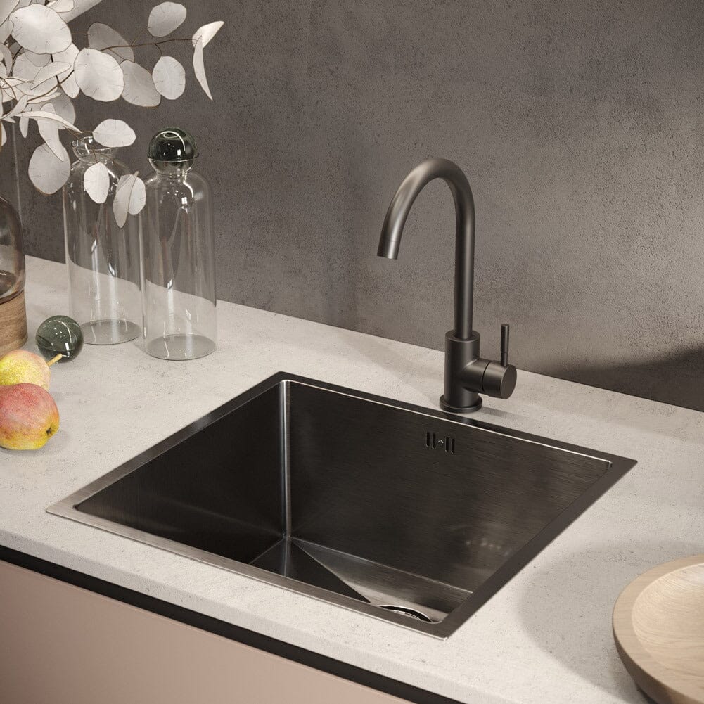 Drop - in Kitchen Sink, Single Bowl Stainless Steel Sink - House Comfort