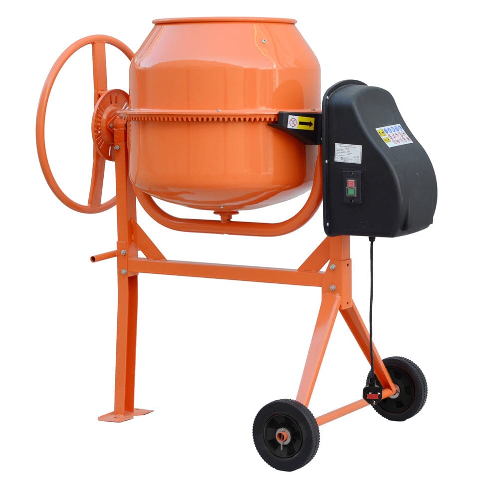 Durable and Versatile Cement Mixer with Easy Movement - House Comfort
