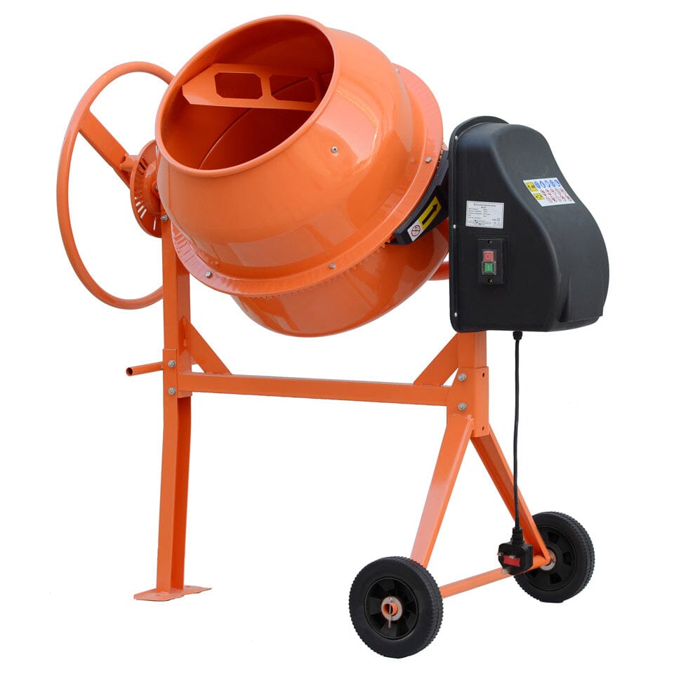 Durable and Versatile Cement Mixer with Easy Movement - House Comfort