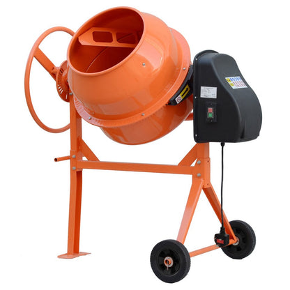 Durable and Versatile Cement Mixer with Easy Movement - House Comfort