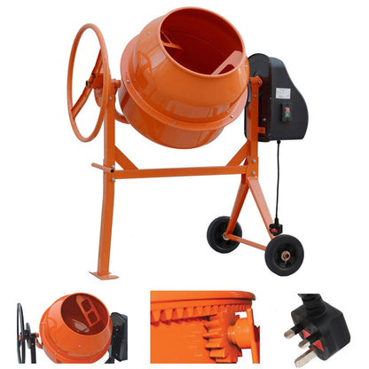 Durable and Versatile Cement Mixer with Easy Movement - House Comfort