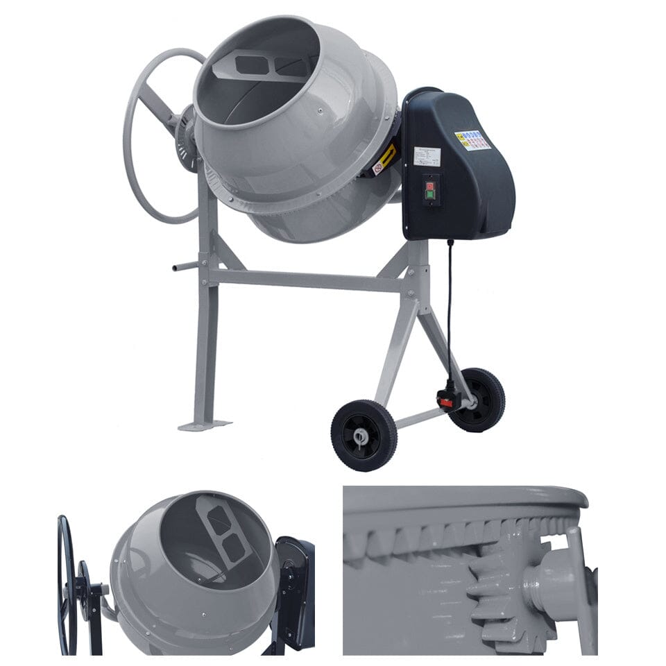Durable and Versatile Cement Mixer with Easy Movement - House Comfort
