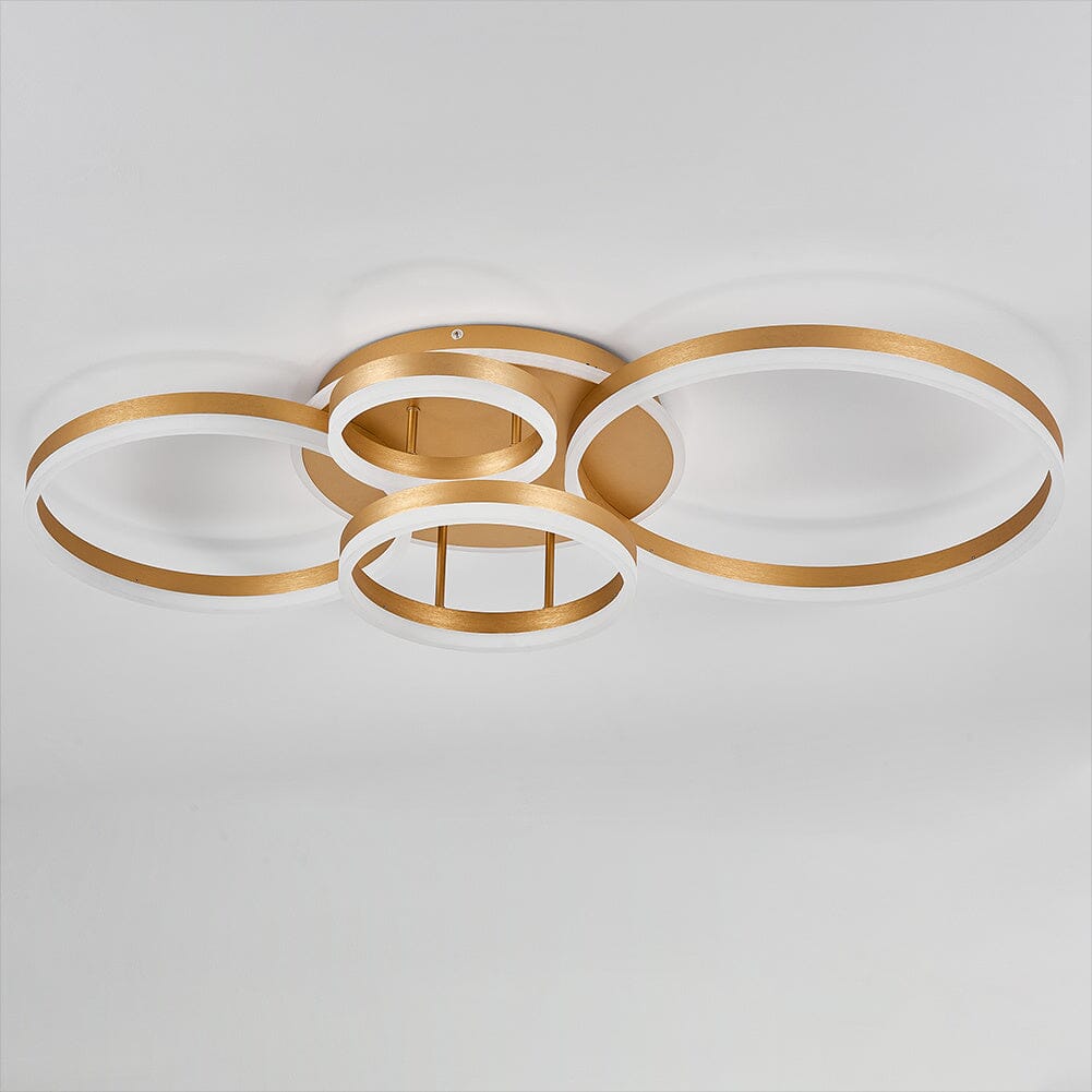 2/3.5 ft Circles  Ceiling Light with LED Dimmable/Non-Dimmable Velora Boutique