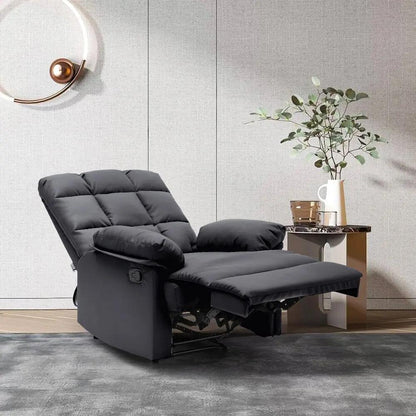 Faux Leather Upholstered Recliner Armchair - House Comfort