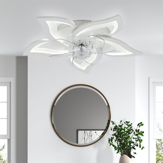 Flower Shape LED Ceiling Fan Light - House Comfort