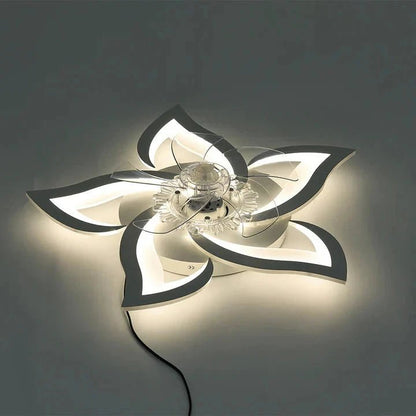 Flower Shape LED Ceiling Fan Light - House Comfort