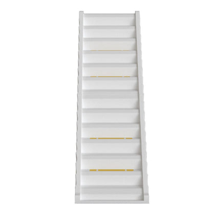 Folding Portable Dog Pet Stairs Ramp White - House Comfort