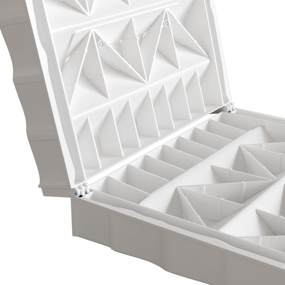 Folding Portable Dog Pet Stairs Ramp White - House Comfort