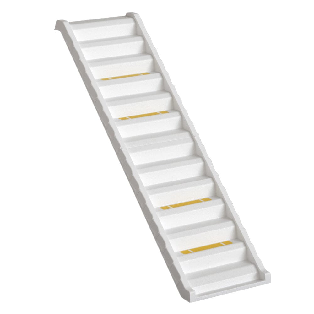 Folding Portable Dog Pet Stairs Ramp White - House Comfort