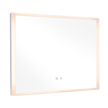 Frameless Anti - Fog Dimmable LED Wall Mirror - House Comfort