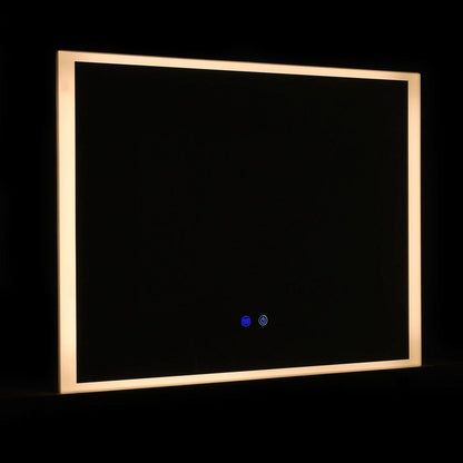 Frameless Anti - Fog Dimmable LED Wall Mirror - House Comfort