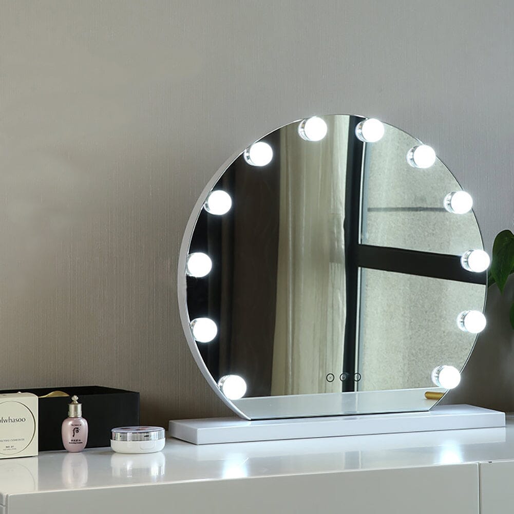 Frameless Hollywood Vanity LED Lighted Makeup Mirror - House Comfort