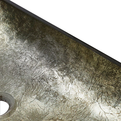 Golden/Blue Tempered Glass Bathroom Art Design Sink - House Comfort