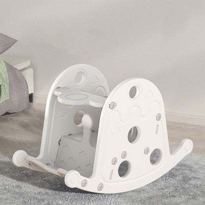 Grey Floor Standing Toddler Rocking Chair Plastic Toy - House Comfort