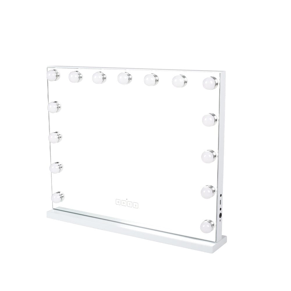 Hollywood LED Vanity Mirror with Bluetooth White - House Comfort