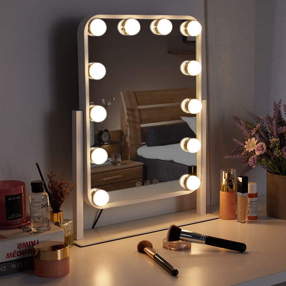 Hollywood Vanity Makeup Mirror with 12 Bulbs - House Comfort