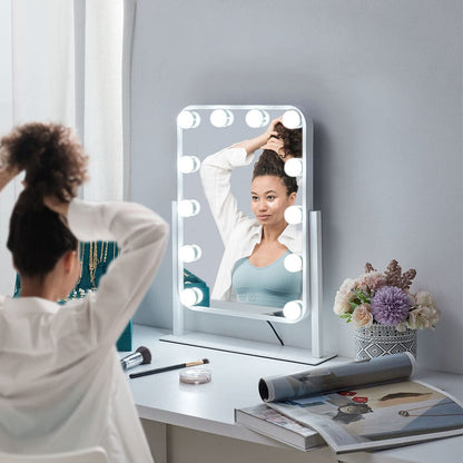 Hollywood Vanity Makeup Mirror with 12 Bulbs - House Comfort