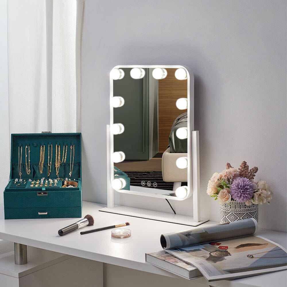 Hollywood Vanity Makeup Mirror with 12 Bulbs - House Comfort
