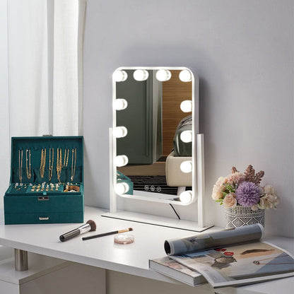Hollywood Vanity Makeup Mirror with 12 Bulbs - House Comfort