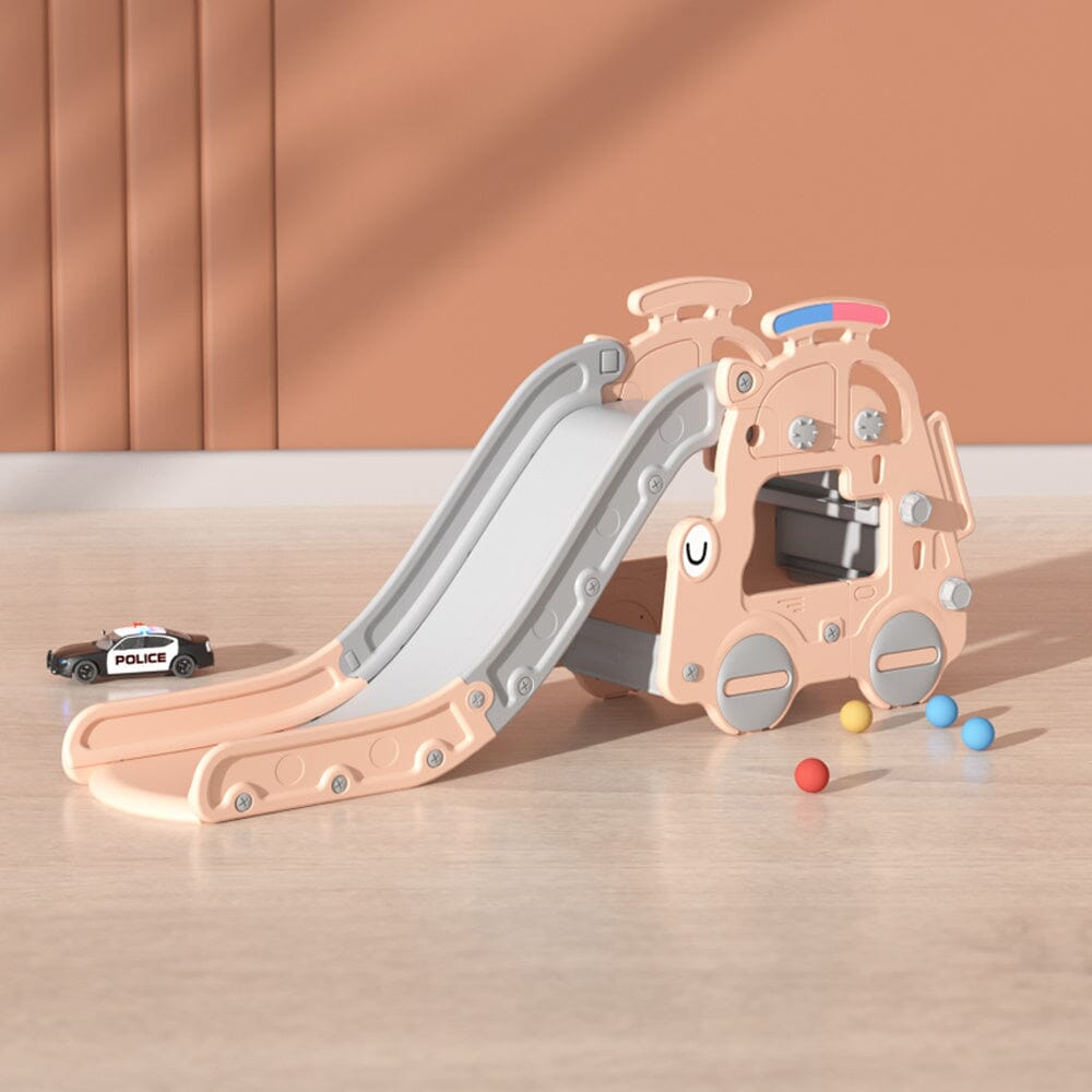 Indoor Outdoor Plastic Climber and Slide Set for Toddler - House Comfort