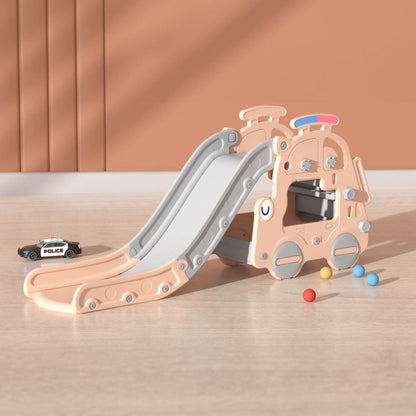 Indoor Outdoor Plastic Climber and Slide Set for Toddler - House Comfort