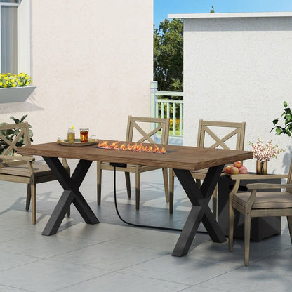 Industrial Metal X - Shaped Legs for Tables Desks for DIY Set of 2 - House Comfort