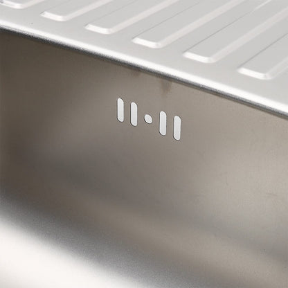 Inset Kitchen Sink Single Bowl Sink with Faucet Aperture - House Comfort