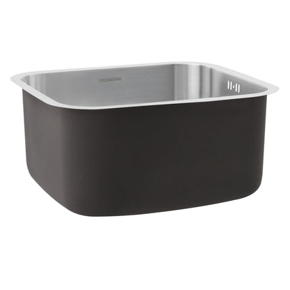 Inset Single Bowl Sink Stainless Steel Kitchen Deep Sinks Large Capacity - House Comfort