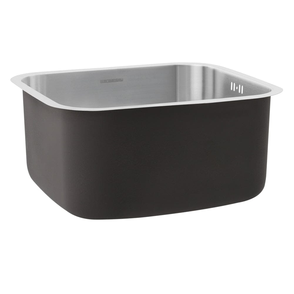 Inset Single Bowl Sink Stainless Steel Kitchen Deep Sinks Large Capacity - House Comfort