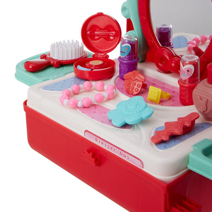 Joyful Bus Vanity Table for Kids - House Comfort