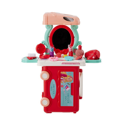 Joyful Bus Vanity Table for Kids - House Comfort