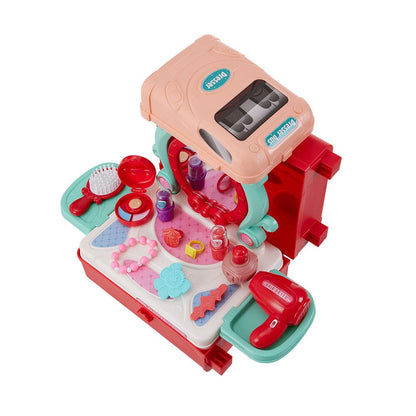 Joyful Bus Vanity Table for Kids - House Comfort