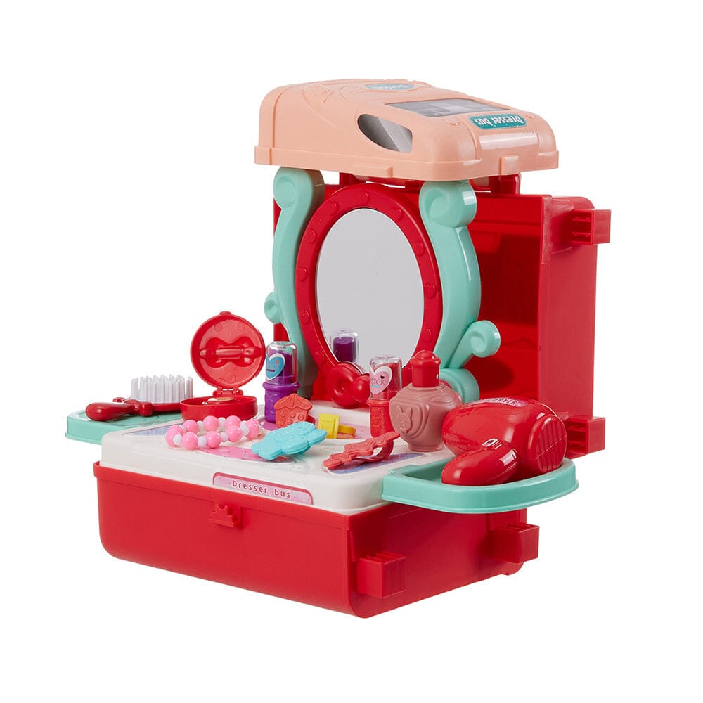 Joyful Bus Vanity Table for Kids - House Comfort
