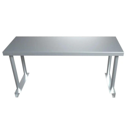 Kitchen Prep Table Over Shelf Single Double Tier Overshelf - House Comfort