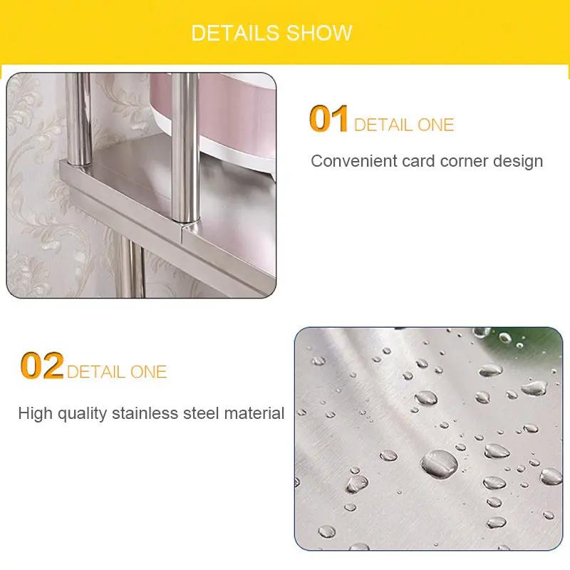 Kitchen Prep Table Over Shelf Single Double Tier Overshelf - House Comfort