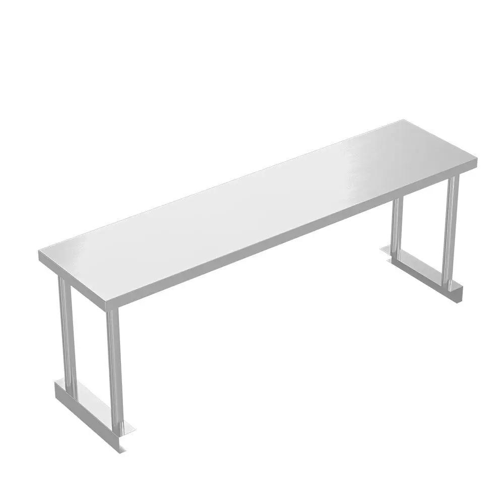 Kitchen Prep Table Over Shelf Single Double Tier Overshelf - House Comfort