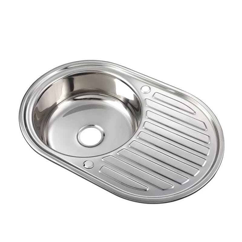Large Inset Stainless Steel Kitchen Sink - House Comfort