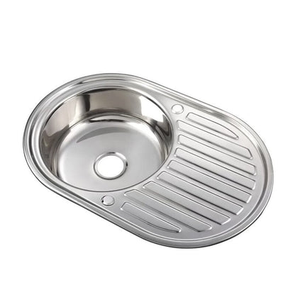 Large Inset Stainless Steel Kitchen Sink - House Comfort
