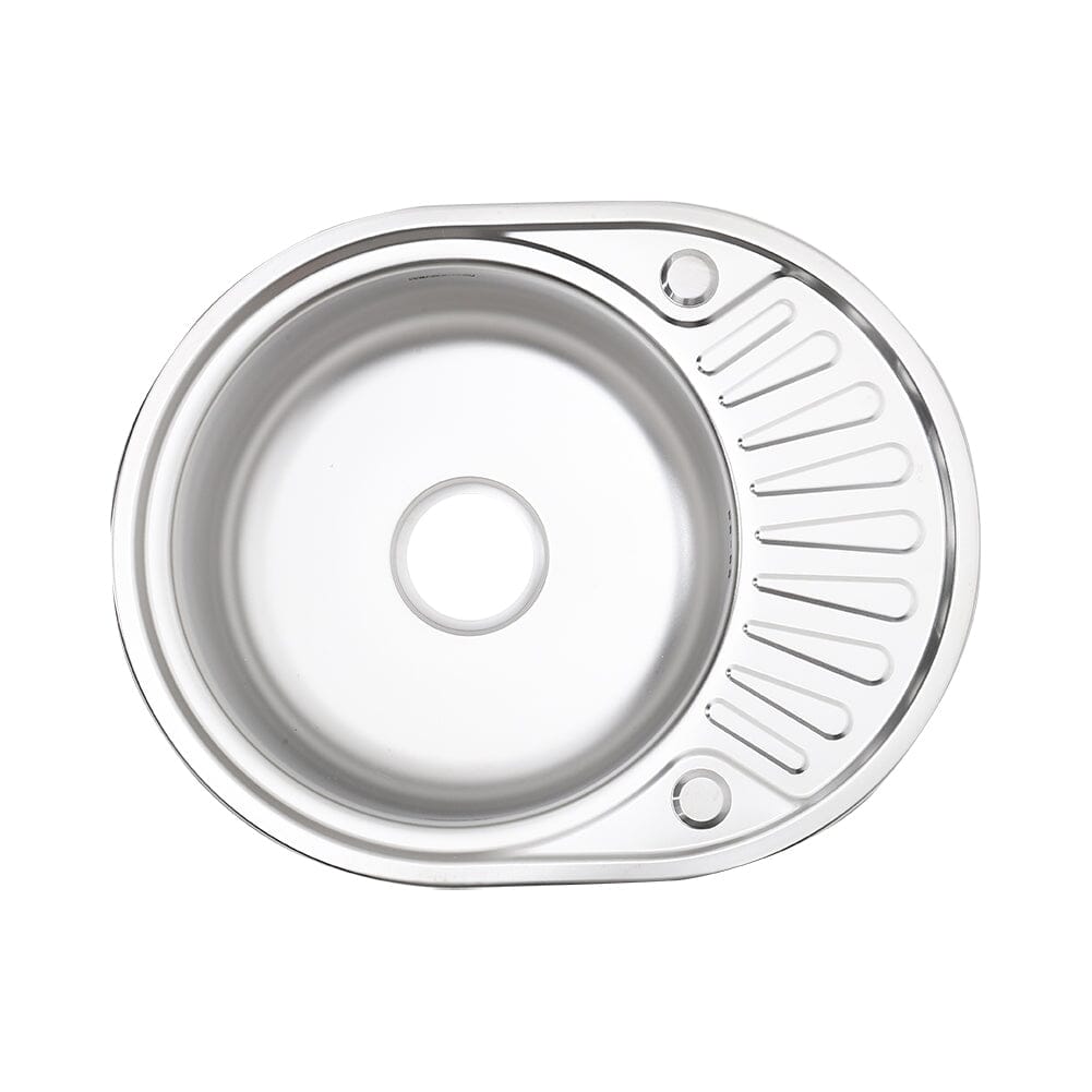 Large Inset Stainless Steel Kitchen Sink - House Comfort