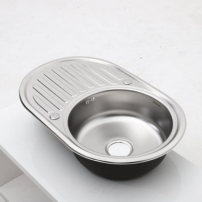 Large Inset Stainless Steel Kitchen Sink - House Comfort