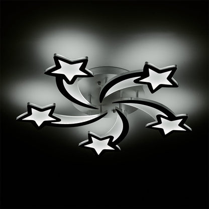 LED Ceiling Light Fixture with Star Lampshades - House Comfort