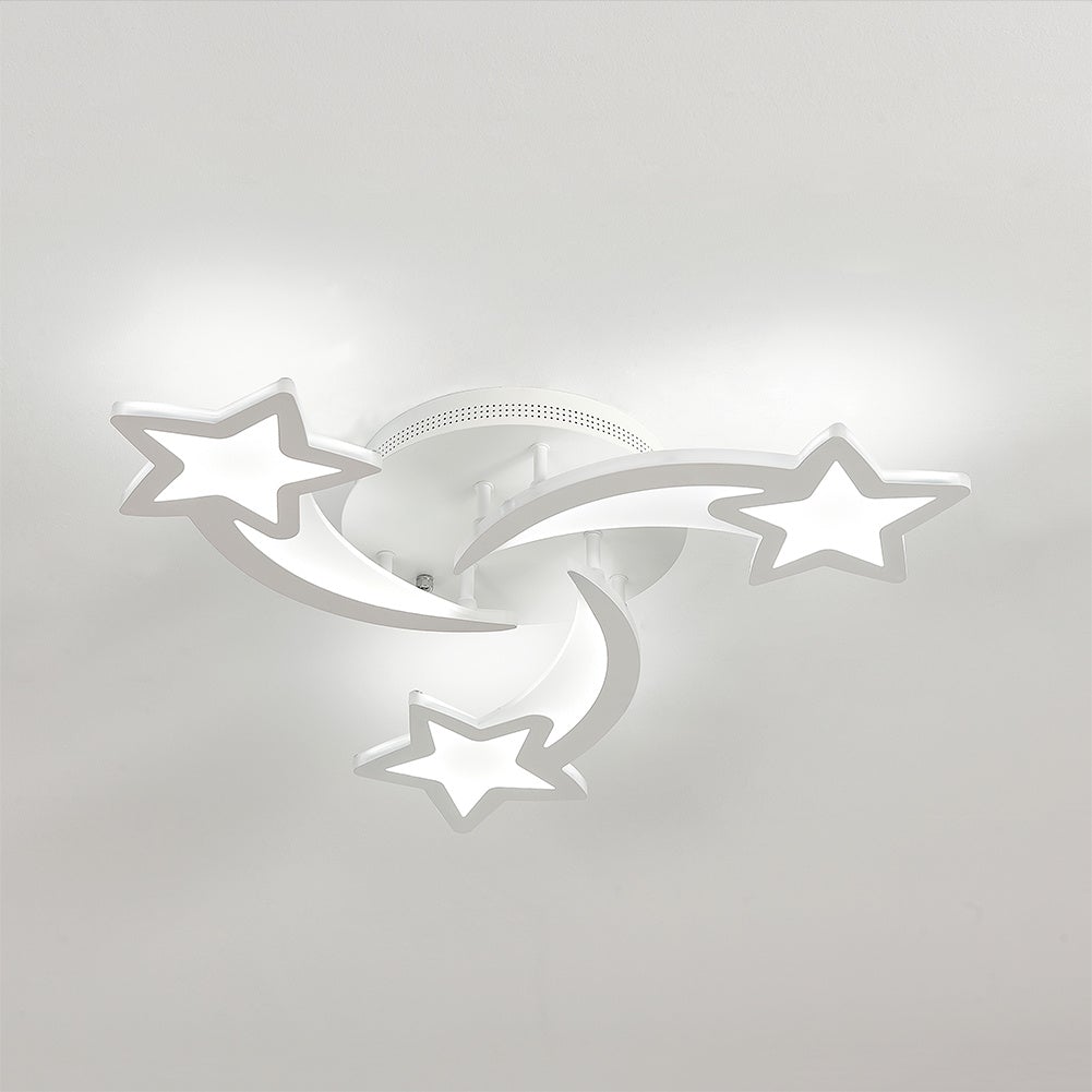 LED Ceiling Light Fixture with Star Lampshades - House Comfort